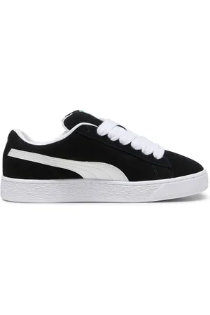 PUMA Sko, Herre, Sort, 38 EU, Sneaker i ruskind