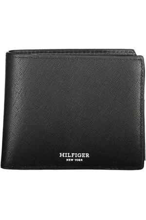 Tommy Hilfiger Tilbehør, Herre, Sort, ONE SIZE, Kontrastdetalje Pung & Kortholder