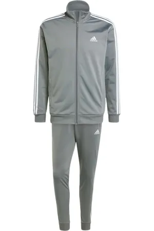 adidas Sport, Herre, Grå, S, Herre Tricot Tracksuit Grå Hvid