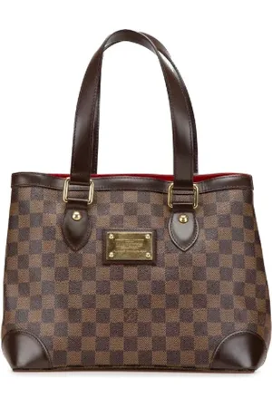 LOUIS VUITTON Pre-owned, Dame, Brun, ONE SIZE, Tyl, Pre-owned Canvas totes