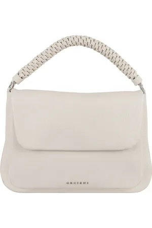 Orciani Taske, Dame, Hvid, ONE SIZE, Uld, Stilfuld Scooby Skuldertaske