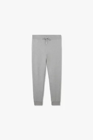Eden Park Bukser, Herre, Grå, XL, Bomuld, Bomuld Joggers med Broderet Logo