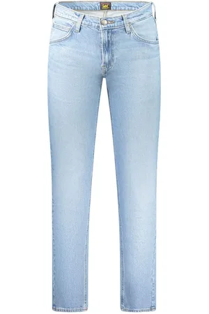 Lee Jeans, Herre, Blå, W31 L32, Bomuld, Lysblå Mænds Bomuldsjeans