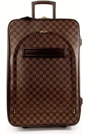 LOUIS VUITTON Pre-owned, unisex, Brun, ONE SIZE, Tyl, Pre-owned Canvas rejsetasker