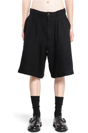Comme des Garçons Shorts, Herre, Sort, L, Uld, Sort uld vidde bukser