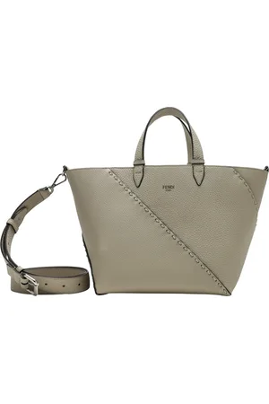 Fendi Taske, Herre, Grøn, ONE SIZE, Lille Tote Taske