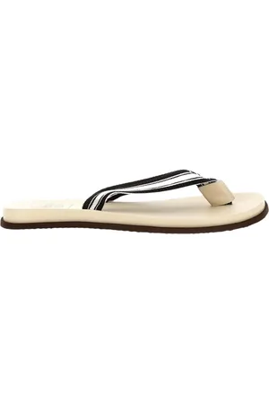 Brunello Cucinelli Sko, Herre, Flerfarvet, 39 EU, Stribet Stof Sandaler