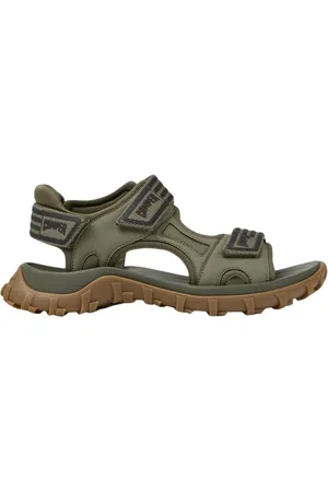 Camper Sko, Herre, Grøn, 45 EU, Sandaler til udendørs stil for mænd