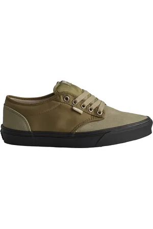 Vans Sko, Herre, Grøn, 43 EU, Nylon, Alsindig ruskind og tekstil sneakers