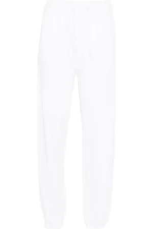 Ralph Lauren Bukser, Dame, Hvid, 2XS, Bomuld, Hvide Bomuldsblandede Bukser Ss25