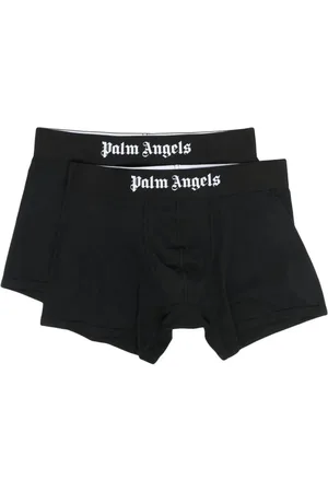 Palm Angels Undertøj, Herre, Sort, XL, Bomuld, Sort XL Boxer Bipack