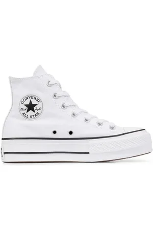 Converse Sko, Dame, Hvid, 40 EU, Løft Platform Sneakers