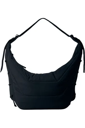 LEMAIRE Taske, Dame, Blå, ONE SIZE, Uld, Polstret spilpose med justerbar rem