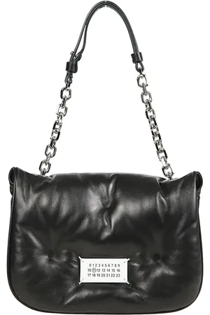 Maison Margiela Taske, Herre, Sort, ONE SIZE, Uld, Quiltet Sort Skuldertaske
