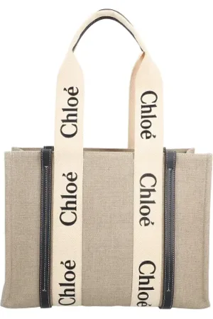 Chloé Pre-owned, Dame, , ONE SIZE, Uld, Stof hndtasker