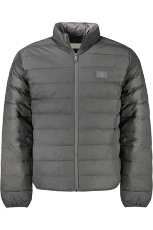 Calvin Klein Jakke, Herre, Sort, M, Uld, Langærmet vinterjakke