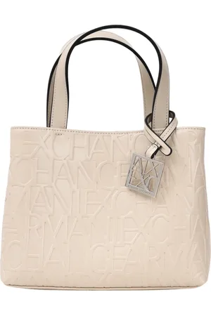 Armani Exchange Taske, Dame, , ONE SIZE, Uld, håndtaske med logoprint
