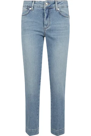 Sportmax Jeans, Dame, Blå, W31, Denim, Denim Jeans til Mænd og Kvinder