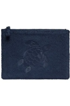 Vilebrequin Taske, unisex, Blå, ONE SIZE, Bomuld, Solid Unisex Strandtaske lavet af frotté