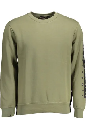 Napapijri Sweathshirts & Hoodies, Herre, Grøn, 3XL, Tøj