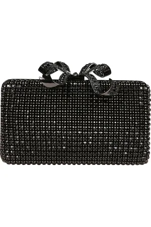 Self-Portrait Taske, Dame, Sort, ONE SIZE, Krystal clutch håndtaske i sort
