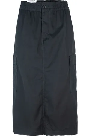 Carhartt Nederdel, Dame, Sort, XS, Bomuld, Sort A-Line Nederdel med Lommer