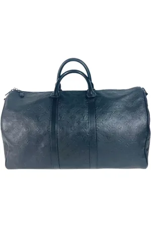 LOUIS VUITTON Pre-owned, unisex, Sort, ONE SIZE, Uld, Pre-owned Laeder louis-vuitton-tasker
