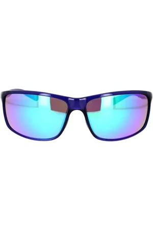 Polaroid Tilbehør, unisex, Blå, 63 MM, Sporty Solbriller Pink Polarized Wraparound