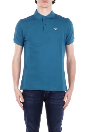 Barbour Top, Herre, Blå, 2XL, Bomuld, Blå Polo T-shirts og Polos