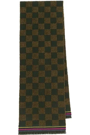 Paul Smith Tilbehør, unisex, Grøn, ONE SIZE, Uld, Grøn Tørklæde - Model M2A-150T-N180