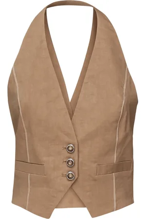 Pinko Jakke, Dame, , XS, Organza, Sweater med Organza Detaljer