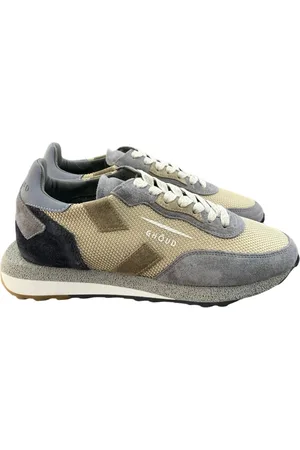 Ghoud Sko, Herre, Grå, 41 EU, Læder, Tricolor Low Sneakers