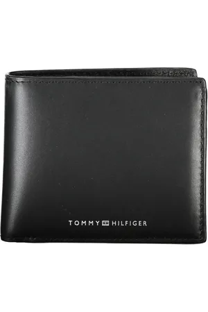 Tommy Hilfiger Tilbehør, Herre, Sort, ONE SIZE, Læder, Elegant Lderpung til Moderne Mand