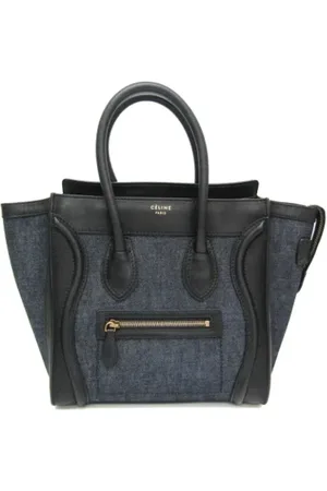 Céline Pre-owned, Dame, Blå, ONE SIZE, Denim, Pre-owned Denim celine-tasker