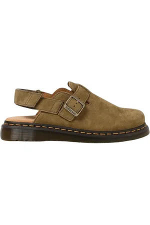 Dr. Martens Sko, Herre, Grøn, 44 EU, Militærstil Oliven Casual Sandaler
