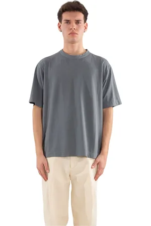 Daniele Fiesoli Top, Herre, Grå, L, Bomuld, Kølig Bomulds T-shirt i Isfarve