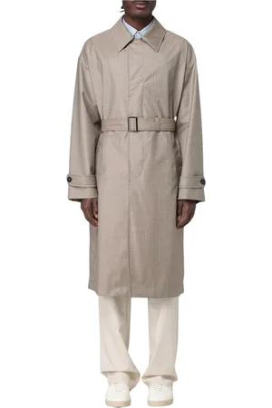 Emporio Armani Frakke, Herre, , XL, Elegant Check Coat til Mænd
