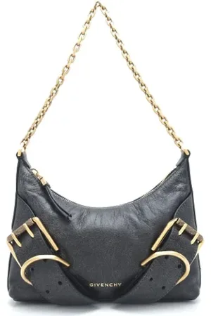 Givenchy Pre-owned, Dame, Sort, ONE SIZE, Uld, Pre-owned Laeder skuldertasker