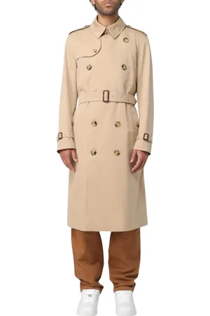 Burberry Frakke, Herre, , XL, Bomuld, Klassisk Trenchcoat