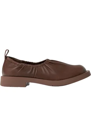 Camper Sko, Dame, Brun, 38 EU, Læder, Brun Slip-On Ballet Flats