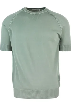 Lubiam Top, Herre, Grøn, XL, Bomuld, Grønne T-shirts og Polos Regular Fit
