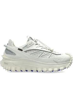 Moncler Sko, Herre, Hvid, 45 EU, Hvide Sneakers til Mænd
