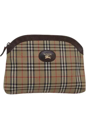 Burberry Pre-owned, Dame, , ONE SIZE, Tyl, Pre-owned Canvas punge