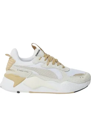 PUMA Sko, Dame, Flerfarvet, 41 EU, Metallic Heritage Sneakers Hvid Beige