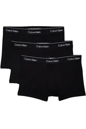 Calvin Klein Undertøj, Herre, Sort, M, Bomuld, 3-pak Trunks