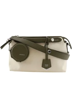 Fendi Pre-owned, Dame, , ONE SIZE, Uld, Pre-owned Canvas fendi-tasker