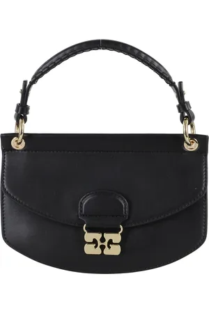 Ganni Taske, Dame, Sort, ONE SIZE, Mini Top Handle Taske