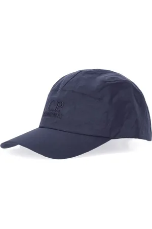 C.P. Company Tilbehør, Herre, Blå, ONE SIZE, Nylon, Chrome-R Total Eclipse Baseball Cap