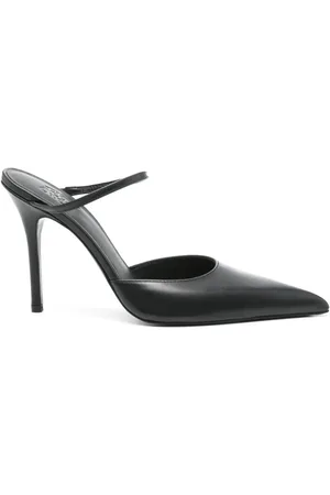 Gia Borghini Sko, Dame, Sort, 37 EU, Spids Tå Sandal