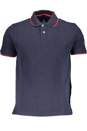 North Sails Top, Herre, Blå, 2XL, Bomuld, Blå Bomuldspolo